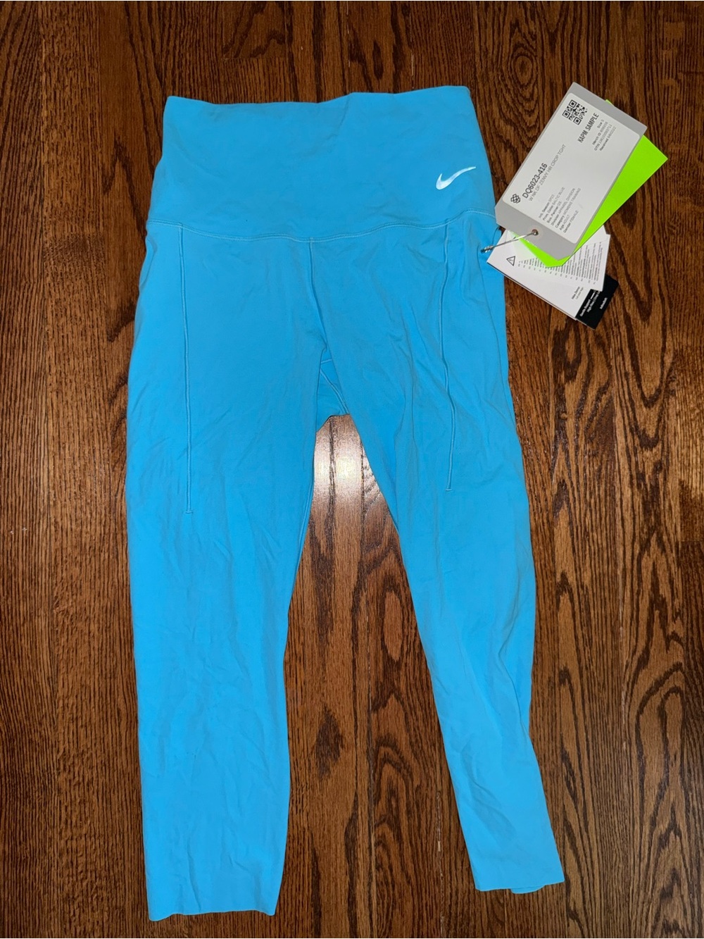 Women’s Nike Turquoise High-Rise Athletic Leggings